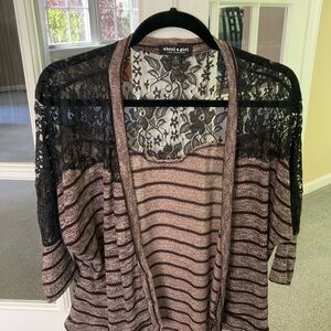 Cardigan: Lacy: S
